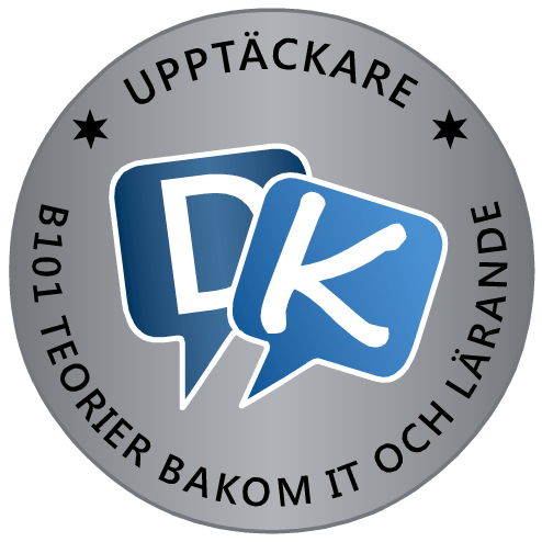 Digital badge för kursen.