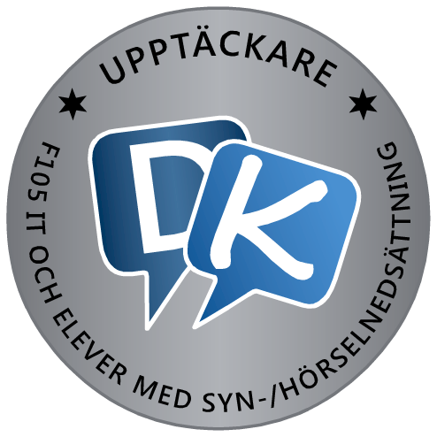 Digital badge för kursen.