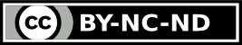 Creative Commons-licens Erkännande-Ickekommersiell-IngaBearbetningar